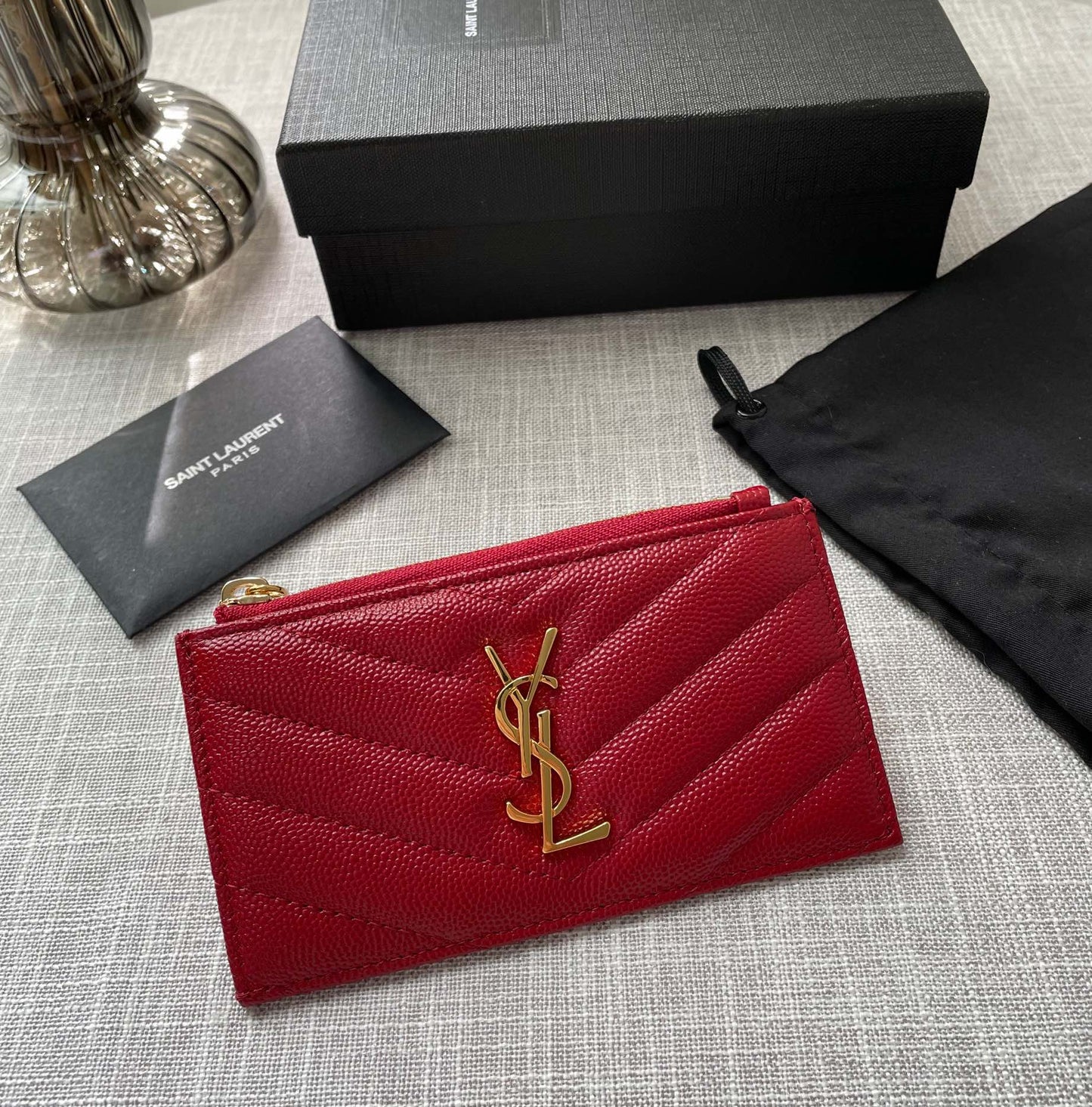 Carteira Saint Laurent