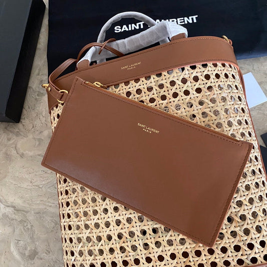 Bolsa Ysl Bamboo Basket