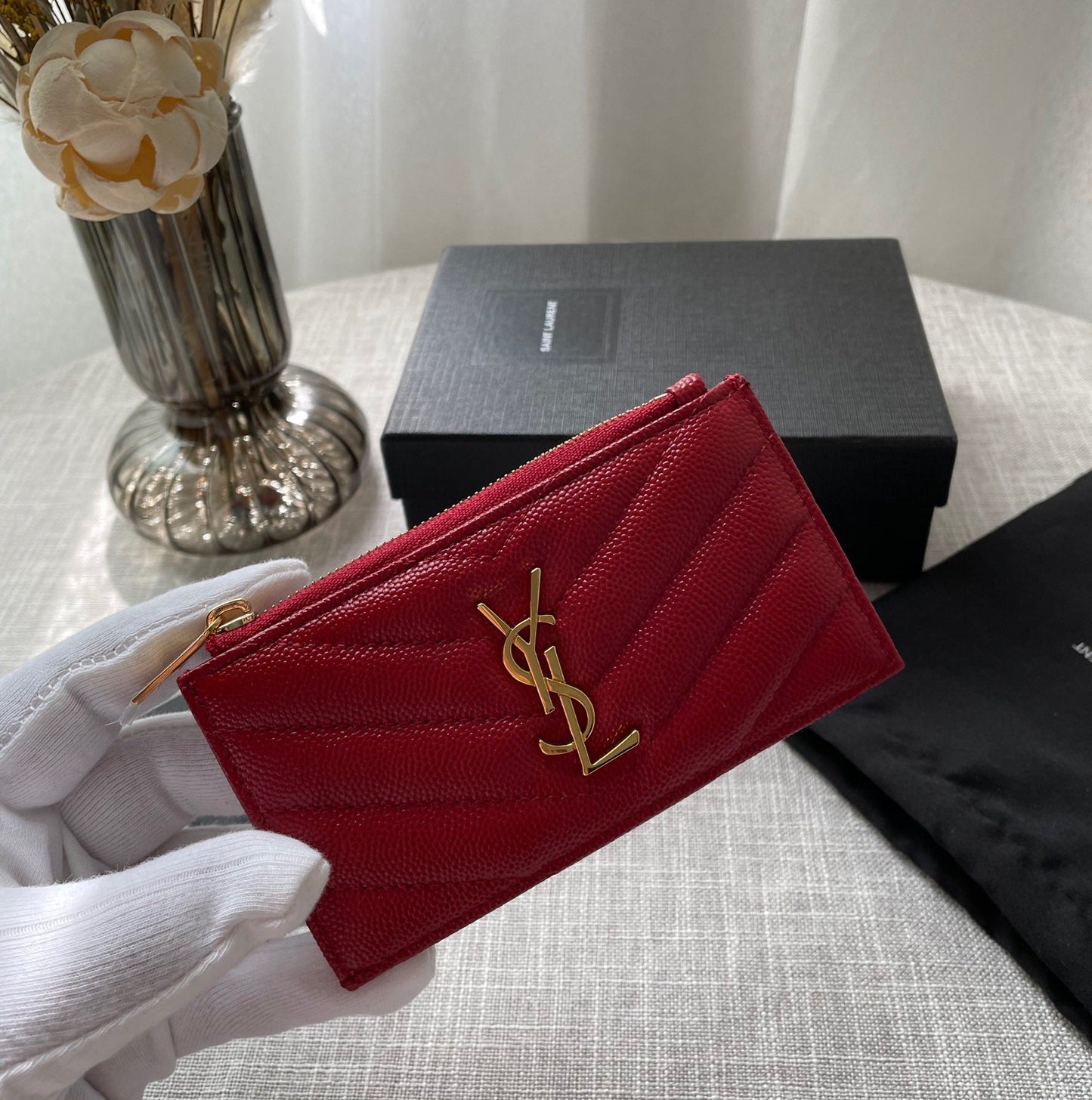 Carteira Saint Laurent