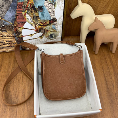 Bolsa Hermès Mini Evelyn 17cm Clemence